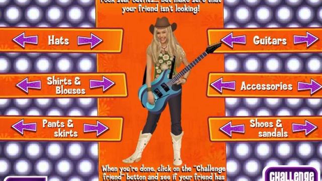 Hannah Montana Rock Star Fashion Challenge Multiplayer Game + link to play смотреть онлайн
