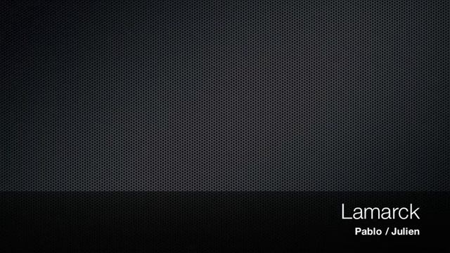 Lamarck смотреть онлайн