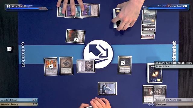 Urza Oko vs 12 Post | Quarterfinals 3 - Quest for the Best Modern Deck Ever смотреть онлайн
