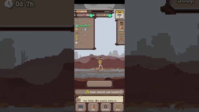 The Wanderer Gameplay (Android) - post-apocalyptic RPG survival | 2021 смотреть онлайн