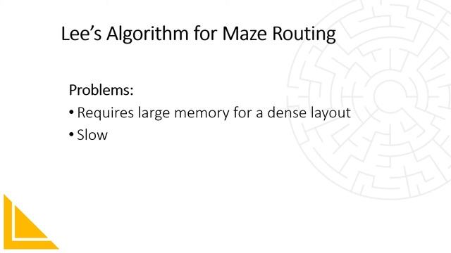 Lee's Algorithm for Maze Routing смотреть онлайн