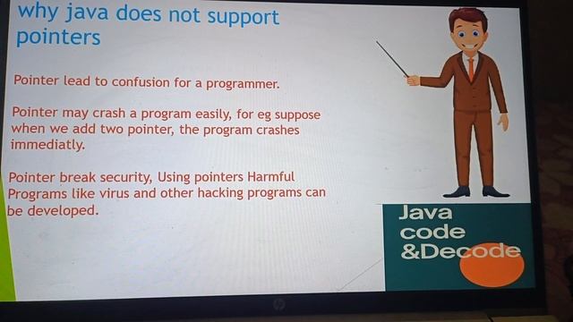 why Java does not supports points? смотреть онлайн