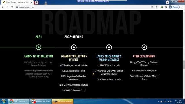 SPACE RUNNER is a Successful project. смотреть онлайн