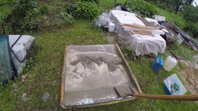 Удобное корыто для раствора.Идея 2018 года.Мешай хоть одной рукой))) смотреть онлайн