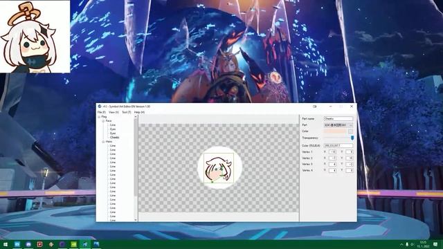 [PSO2 NGS] Tutorial How to make Alliance flag in Symbol Art смотреть онлайн