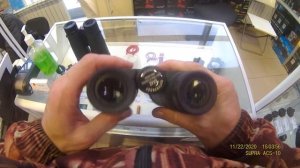 Видеообзор (сравнение) Биноклей Левенгук карма про 8х42 и 12х50.