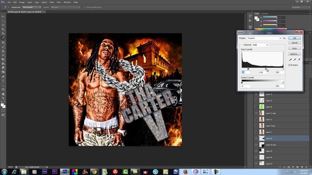 Album Cover Art Photoshop Tutorial | How to make Mixtape Graphic Design in Adobe 2022 Ep9 смотреть онлайн