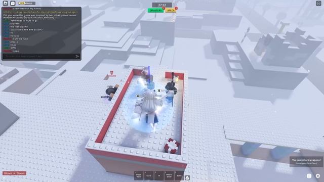 I became a WOMAN in COMBAT WARRIORS... (Roblox) смотреть онлайн