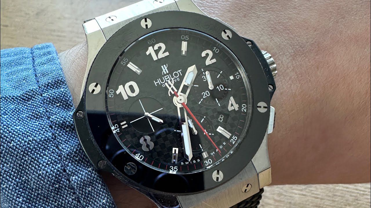 Не маркетингом единым. Обзор Hublot Big Bang chronograph смотреть онлайн
