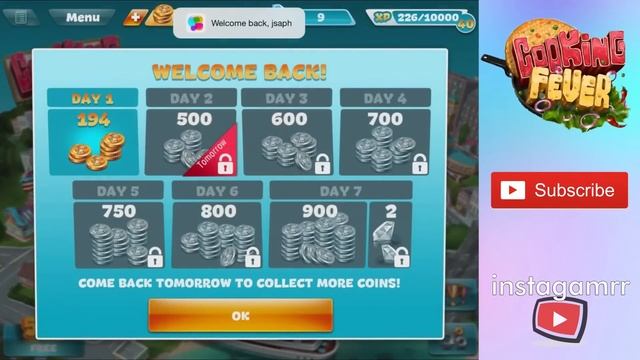 COOKING FEVER Gems Cheat | UNLIMITED FREE GEMS & COINS For IPad, IPhone (iOS) And Android