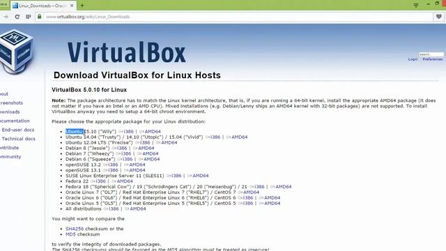 Baixando o VirtualBox смотреть онлайн