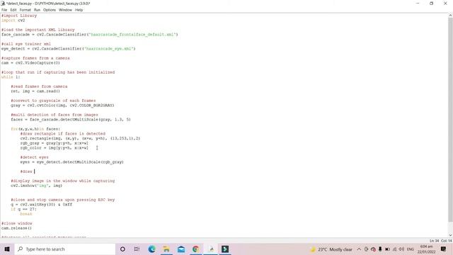 Eye Detection with Python 3 смотреть онлайн