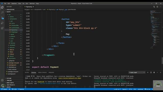 React js Tutorial # 93 | How to Process Payment with Stripe in ReactJs |E-Commerce site смотреть онлайн