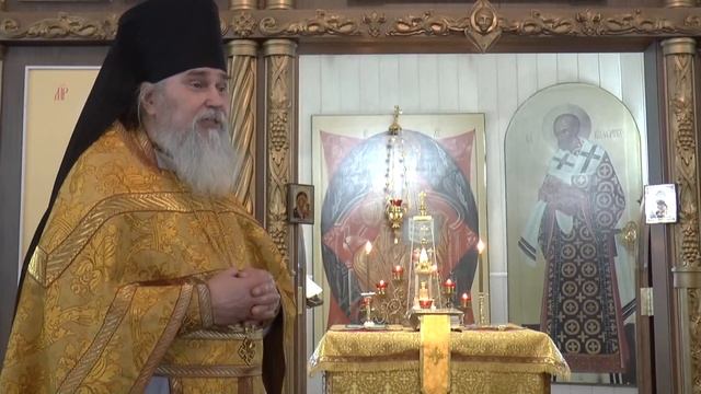 Престольный праздник в храме в честь святителя Макария (Невского) смотреть онлайн