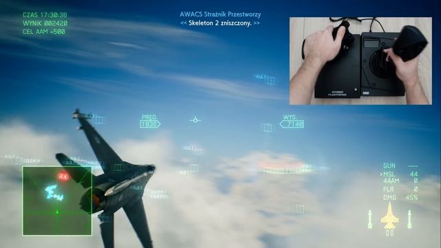 Ace Combat 7 x HORI ACE COMBAT 7 HOTAS Flight Stick | Gameplay PlayStation 4 Pro смотреть онлайн
