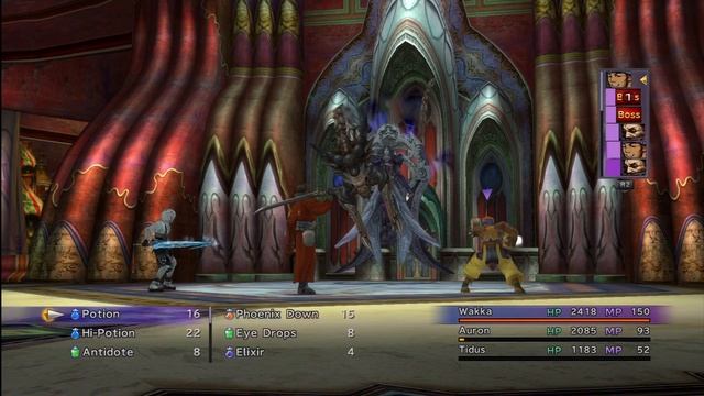 Final Fantasy X HD Remaster - Seymour Natus Boss Battle смотреть онлайн