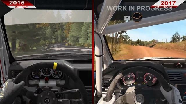 SBS Comparison | DiRT Rally (2015) Vs. DiRT 4 -EARLY- (2017)