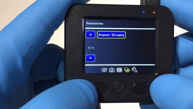 Navitel R300 GPS - меню и настройки видеорегистратора смотреть онлайн