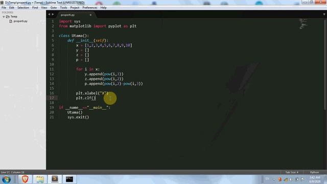 Python dan Matplotlib (02) Pengaturan Properti grafik смотреть онлайн