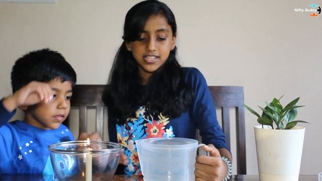 Burning a candle under water: Easy science experiment смотреть онлайн