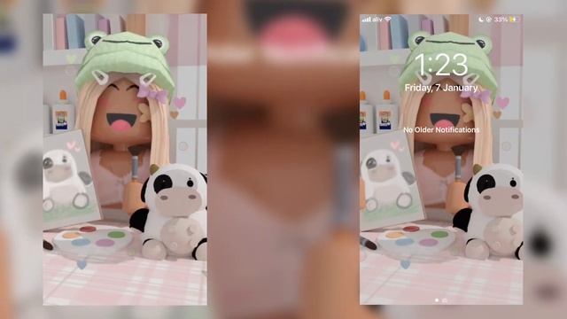 cute aesthetic roblox wallpapers смотреть онлайн