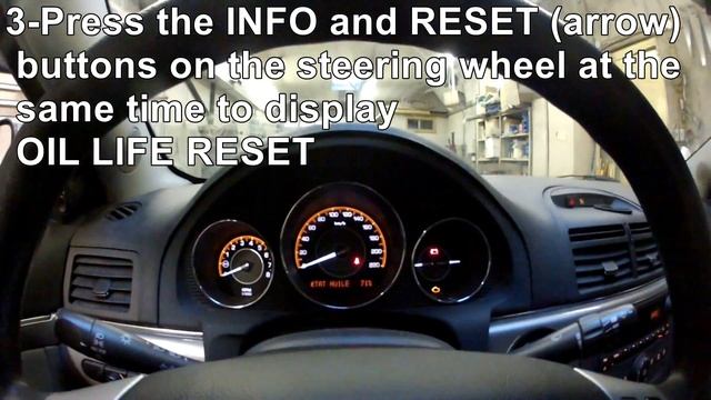 How to Reset Oil Light: Saturn Aura 2007, 2008, 2009. смотреть онлайн