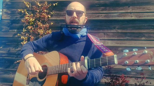 Blowin' in the wind - B. Dylan (cover/tuto guitare harmonica) смотреть онлайн