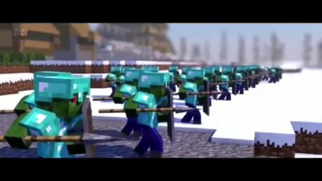"Monster Skillet" A Minecraft Music Video смотреть онлайн