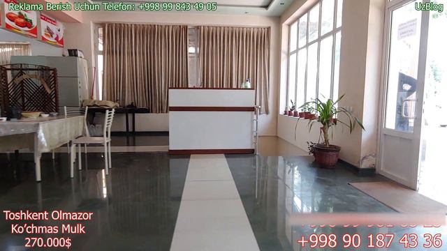 Toshkentda 2 Qavatli Yo'l Yuzidagi Inshoat Sotiladi. Toshkent Olmazor Shifokorlar shaharchasi 450m² смотреть онлайн