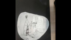 Мастер-класс: Чукотский мотив граттаж