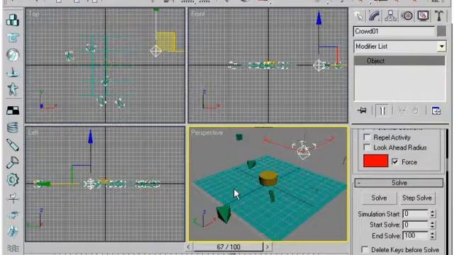 Видеокурс по 3d max. Средство управления объектами 2. Урок 219 смотреть онлайн