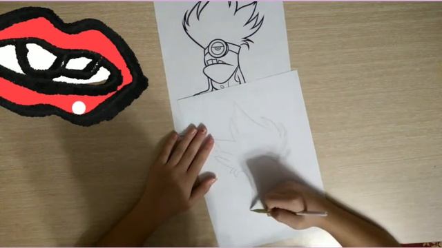 Как нарисовать злого миньона смотреть онлайн