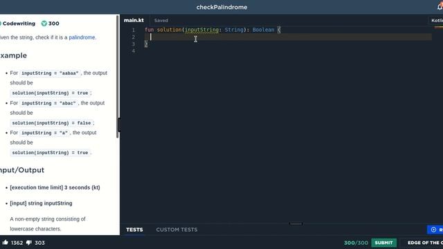 Check Palindrome Algorithm Explained in Kotlin смотреть онлайн