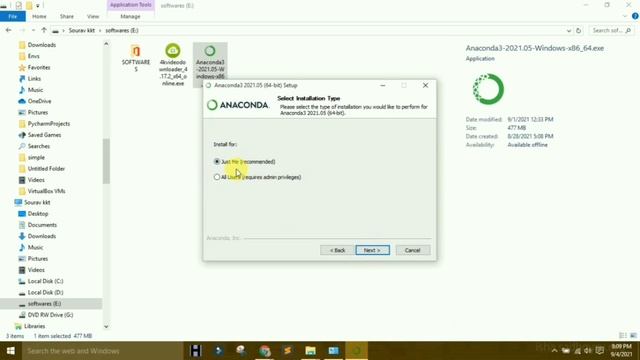 Download and Install Latest version of Anaconda Navigator/Spyder/Jupyter Notebook In only Touch. смотреть онлайн