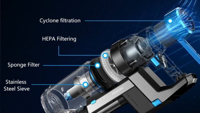 Обзор Proscenic P11 Smart! Мощный и недорогой вертикальный пылесос! смотреть онлайн