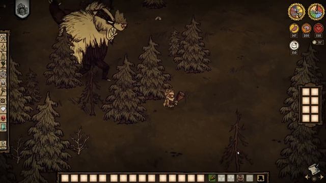 Как Убить Медведя-барсука в Don't starve. Лучший способ смотреть онлайн
