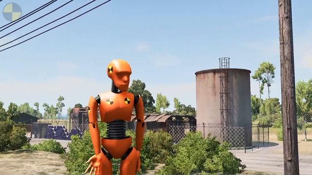 Cars vs 100 Pianos ? BeamNG drive obstacle course experiment смотреть онлайн