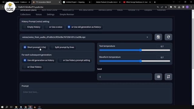 How To Use TTS Voice Generation Web UI With AI Voice Cloning Technology (Bark AI Tutorial) смотреть онлайн
