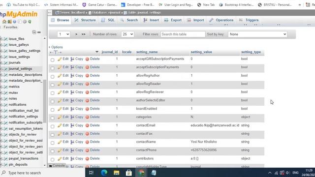 WARNING: Cannot use a scalar value as an array in JournalSettingsDAO.inc.php смотреть онлайн