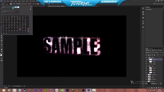 EPIC 3D Space Text Effect | Tutorial | Photoshop CC смотреть онлайн