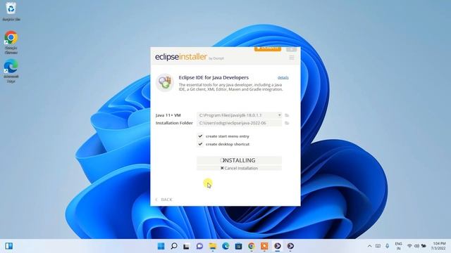 How to install Eclipse IDE 2022-06 on Windows 10/11 with JDK [ 2022 Update ] Eclipse - JAVA 18 смотреть онлайн