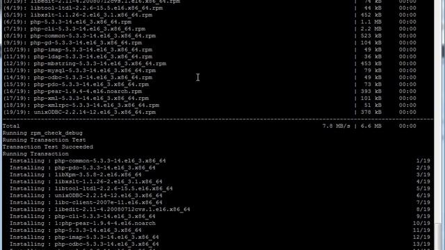 Installing Apache and PHP on CentOS 6 смотреть онлайн
