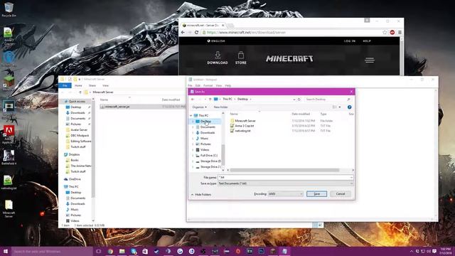 How To Make A Minecraft 1.10 Server смотреть онлайн