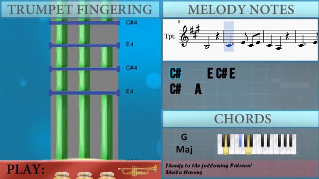 How to play Everything Stays (Adventure Time) by Rebecca Sugar on Trumpet (Tutorial) смотреть онлайн