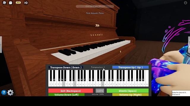 The Living Tombstone - Five Nights At Freddy's 1 song ( Roblox Piano Cover) смотреть онлайн