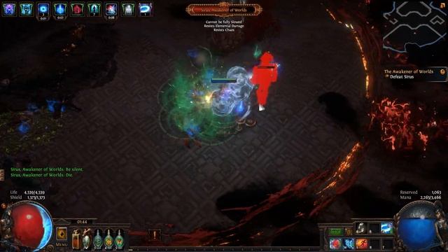 [3.11] Pledge of Hands Ice Nova + Kitava's Thirst Frostbolt Necromancer [Sirus Deathless] смотреть онлайн