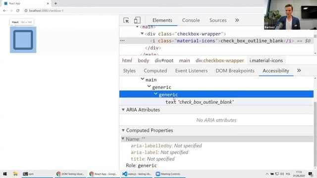 DOM Testing library [Codete Speech & Teach #4] смотреть онлайн