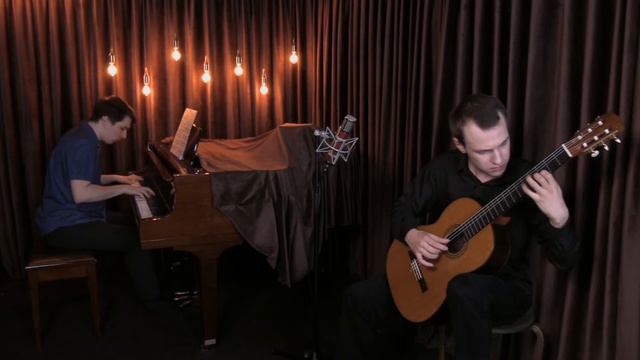 J. S. Bach. Clavier Concerto BWV1052, 1 part (arr. for Guitar and Piano) смотреть онлайн