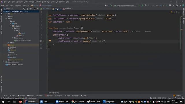 create connection with socket front && back смотреть онлайн