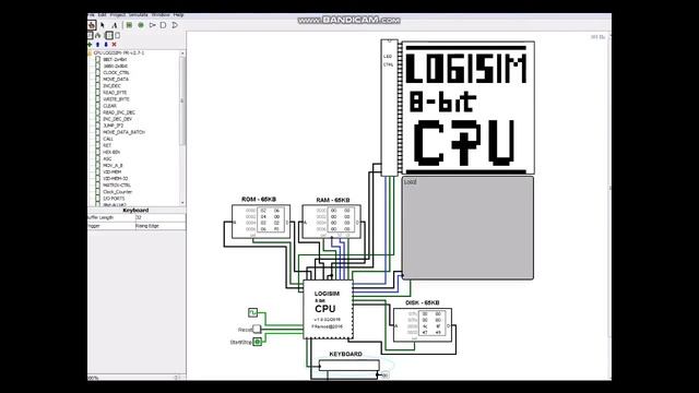 How to use the 8bit LOGISIM CPU смотреть онлайн